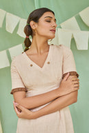 The Conscious Closet Thistle Sepia Detachable Dress