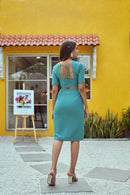 The Conscious Closet Puglia Castle Detachable Dress in Hemp