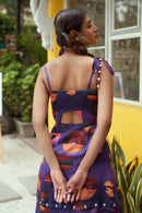 The Conscious Closet By The Ocean Detachable Printed Dress