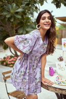 The Conscious Closet Caffe Italiana Printed Dress