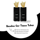 Bamboo Tissue Tube Black (Pack of 2)