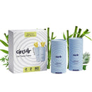 Bamboo Tissue Tube Blue (Pack of 2)