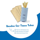 Bamboo Tissue Tube Black (1 Tube + 3 Refills)