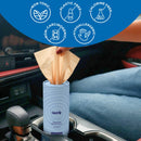 Bamboo Tissue Tube Black (1 Tube + 3 Refills)