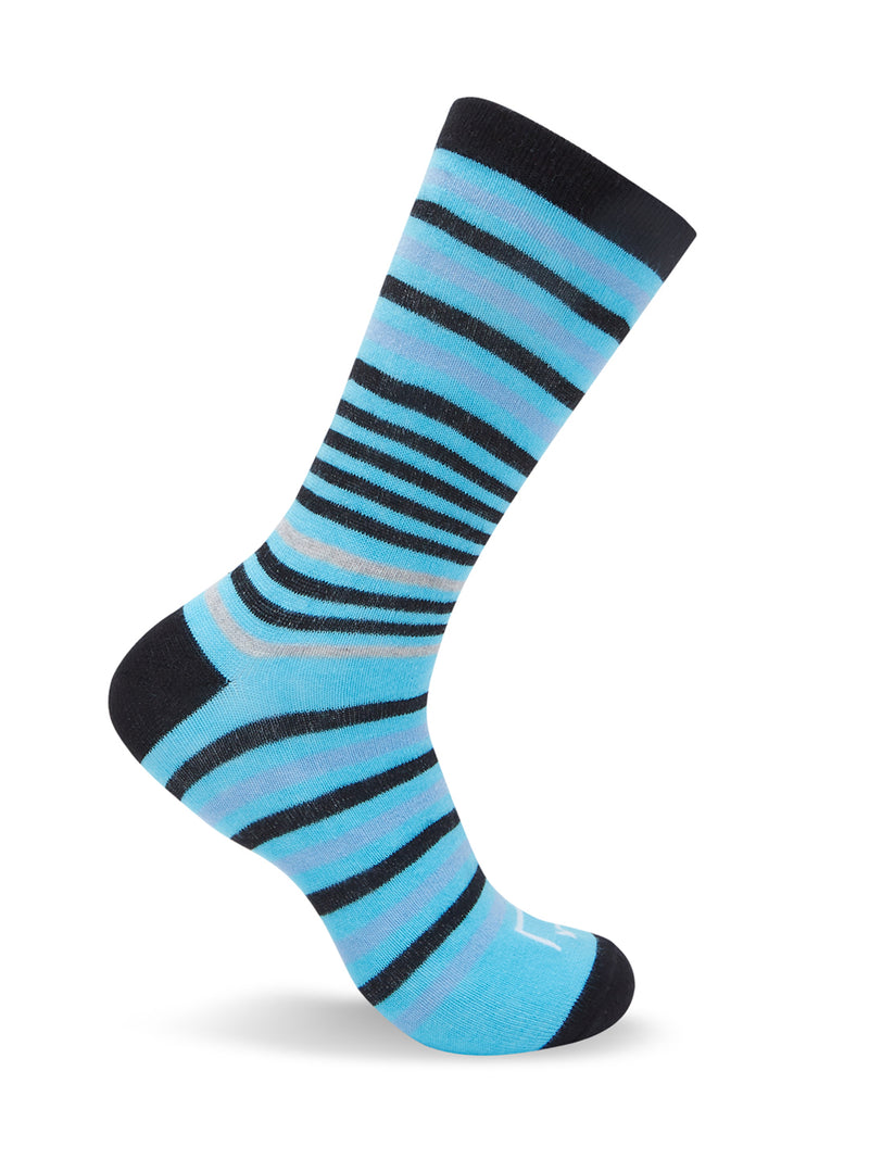 RFG Calf Length Bamboo Socks | Pack of 5| Odour-Free & Breathable | Padded Base & Anti-bacterial | 3X Softer than Cotton Socks