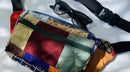 Fanny Pack for travel- Patchwork, Quilted, Denim