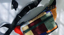 Fanny Pack for travel- Patchwork, Quilted, Denim