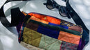 Fanny Pack for travel- Patchwork, Quilted, Denim