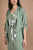 Ethically made Shibori Dyed Crop top