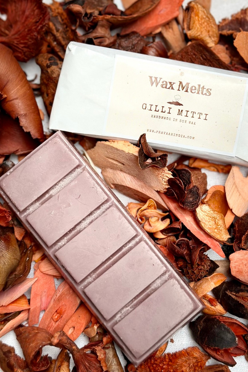 Gilli Mitti Wax Melt Snapbar | Petrichor | Handmade in Pure Soy Wax