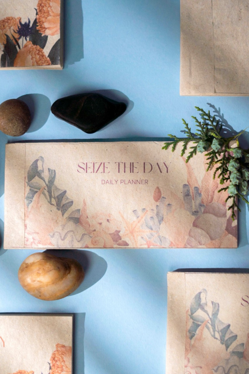 Samudra Daily Planner | Inspired by the Ocean | Hemp Paper