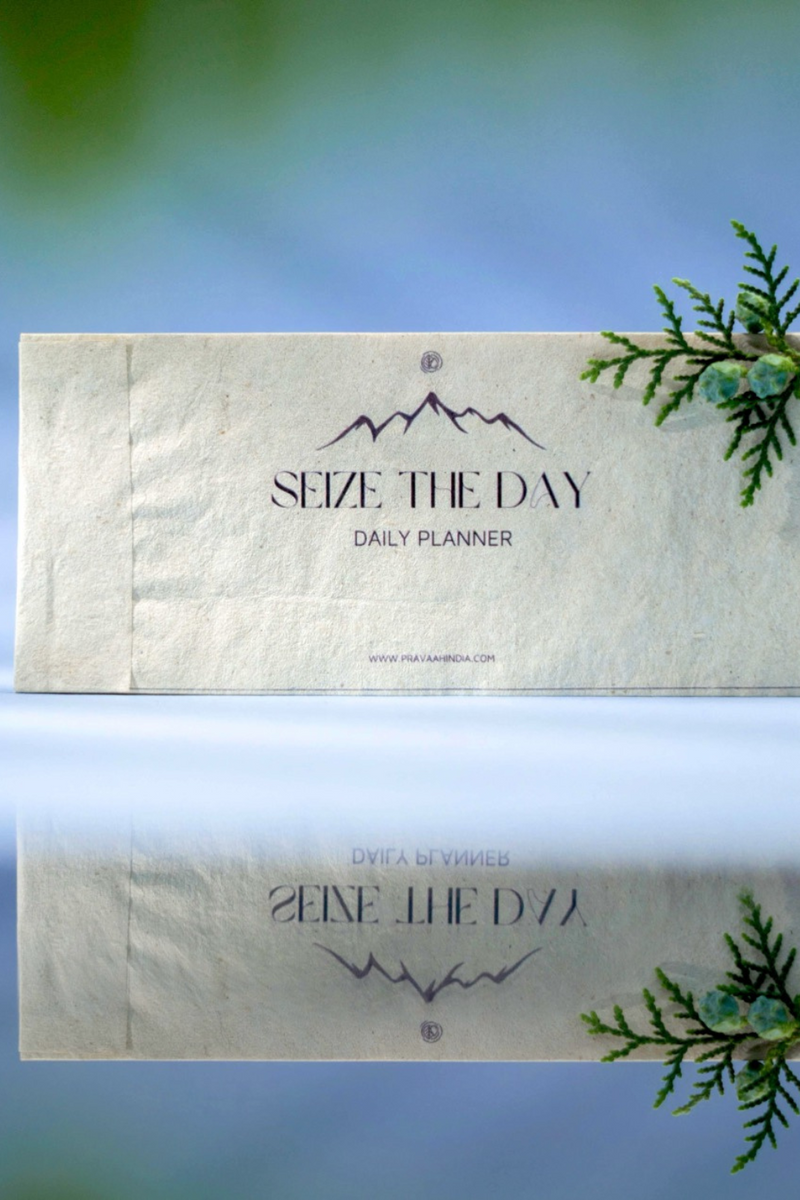 Daily Planner | Hemp Paper Tearable Sheets | Uttarakhand Inspired