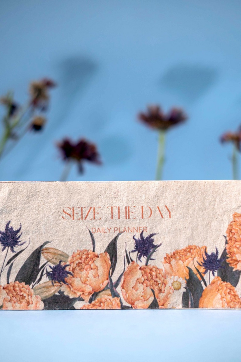 Pushp Daily Planner | Inspired by the Valley of Flowers | Hemp Paper