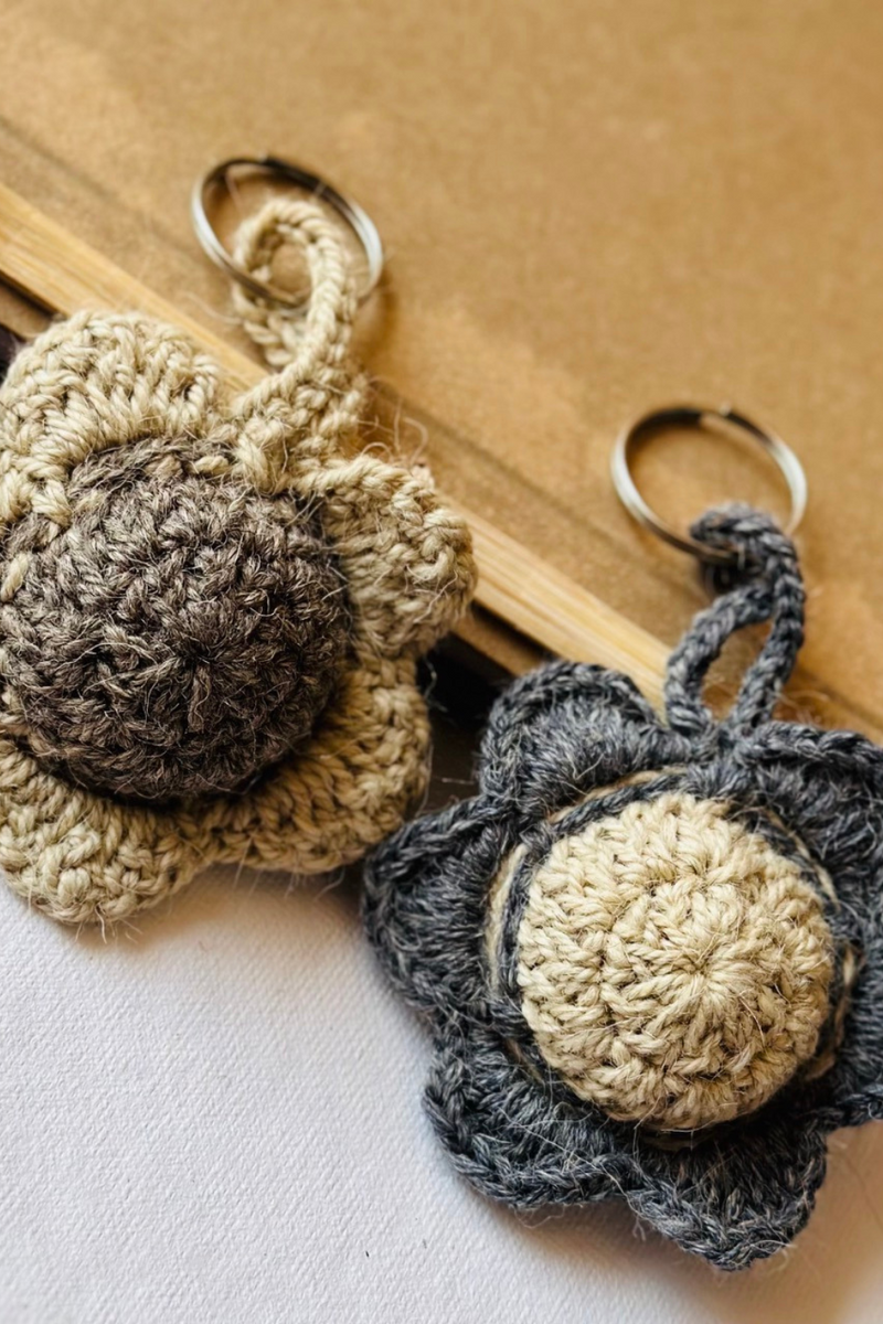 Kusum Keychains | Cruelty Free Wool