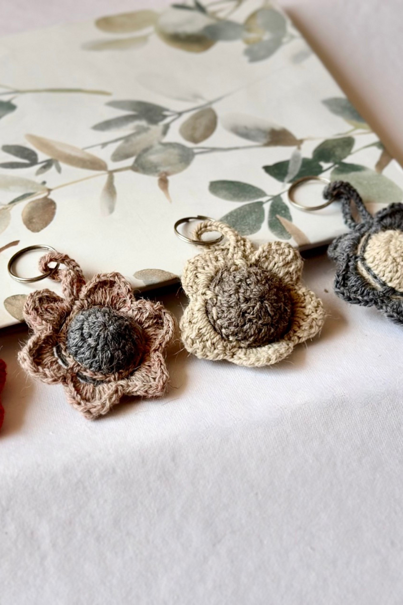 Kusum Keychains | Cruelty Free Wool