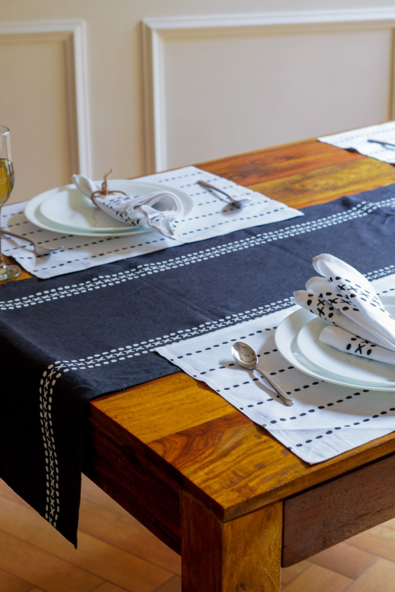 Himadri Table Runner_Grey