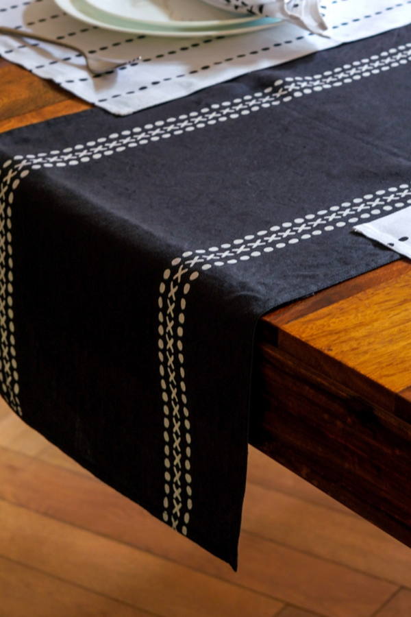 Himadri Table Runner_Grey