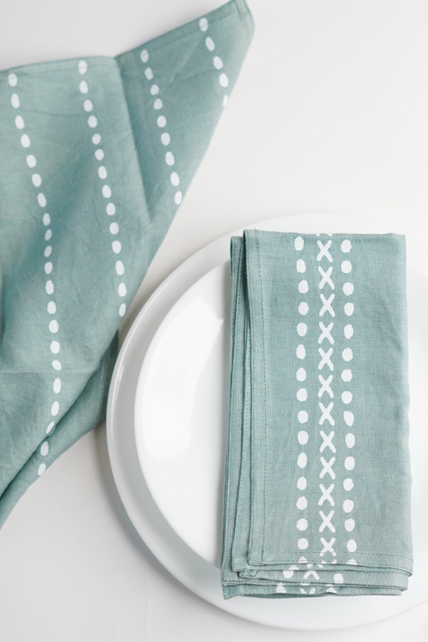 Cross Mint Table Mat (Set of 2)