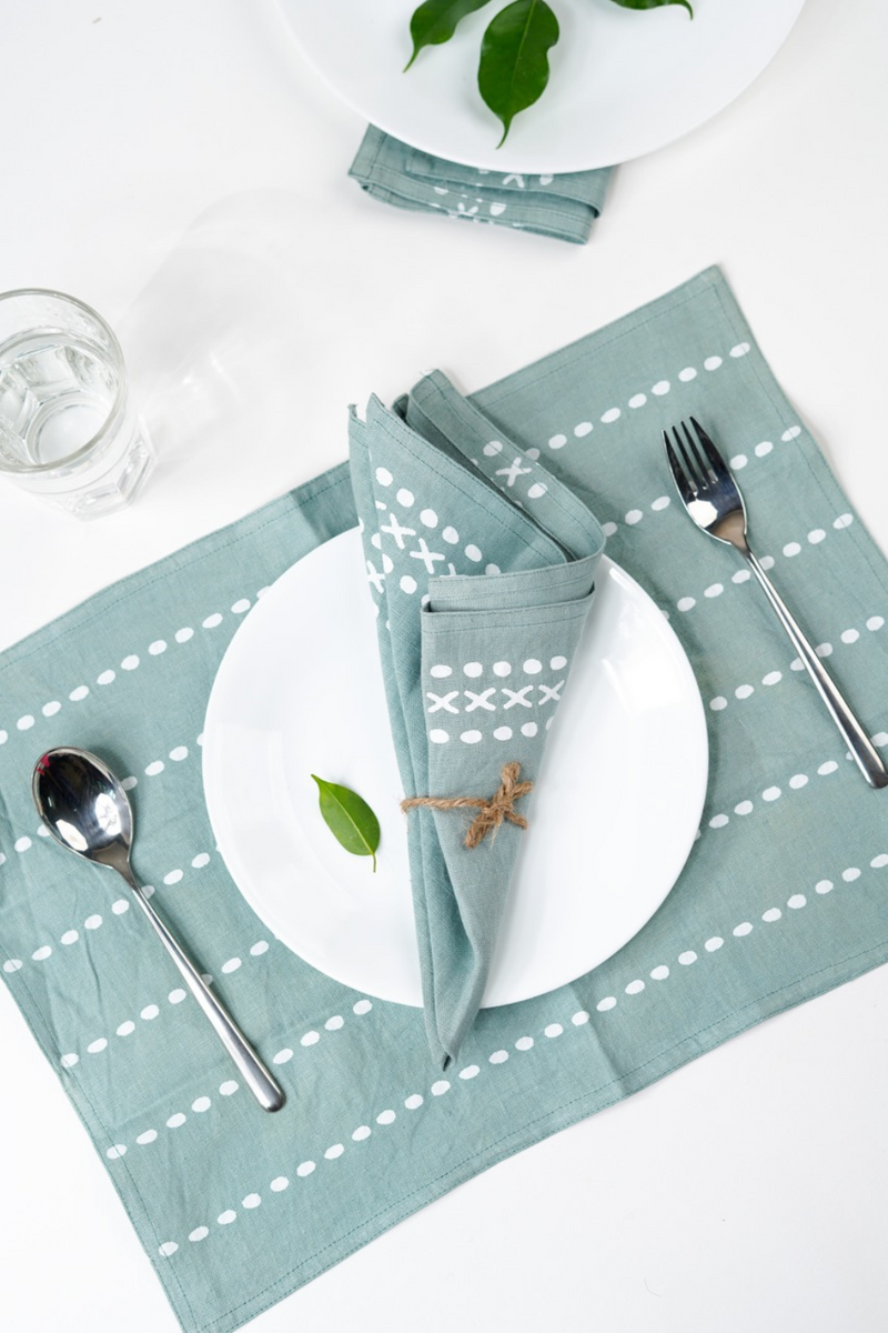 Cross Mint Table Napkin