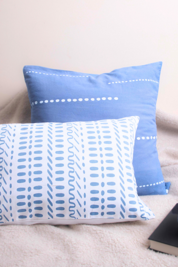 Kinara Recycled Cotton Cushion Cover | 2 Sizes Available