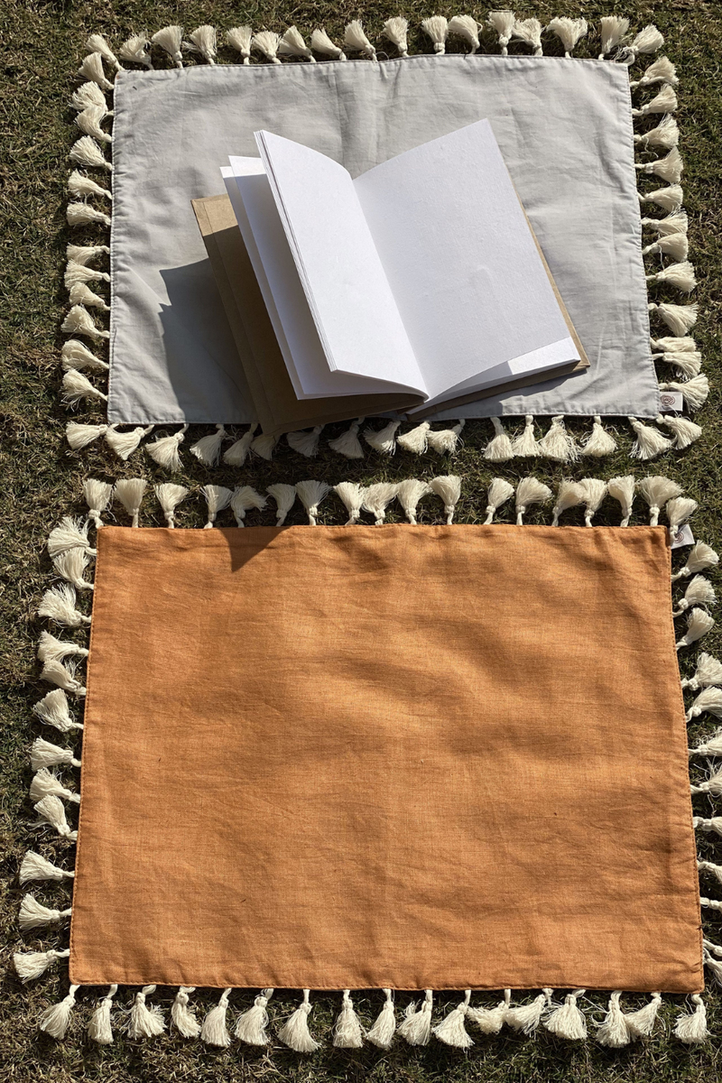 Pau 2.0 | Reversible Placemats - 100% hemp and organic Cotton