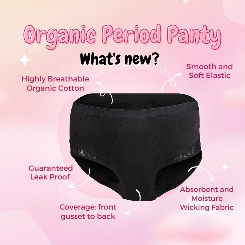 Organic Period Panty (Brief) (1pc)