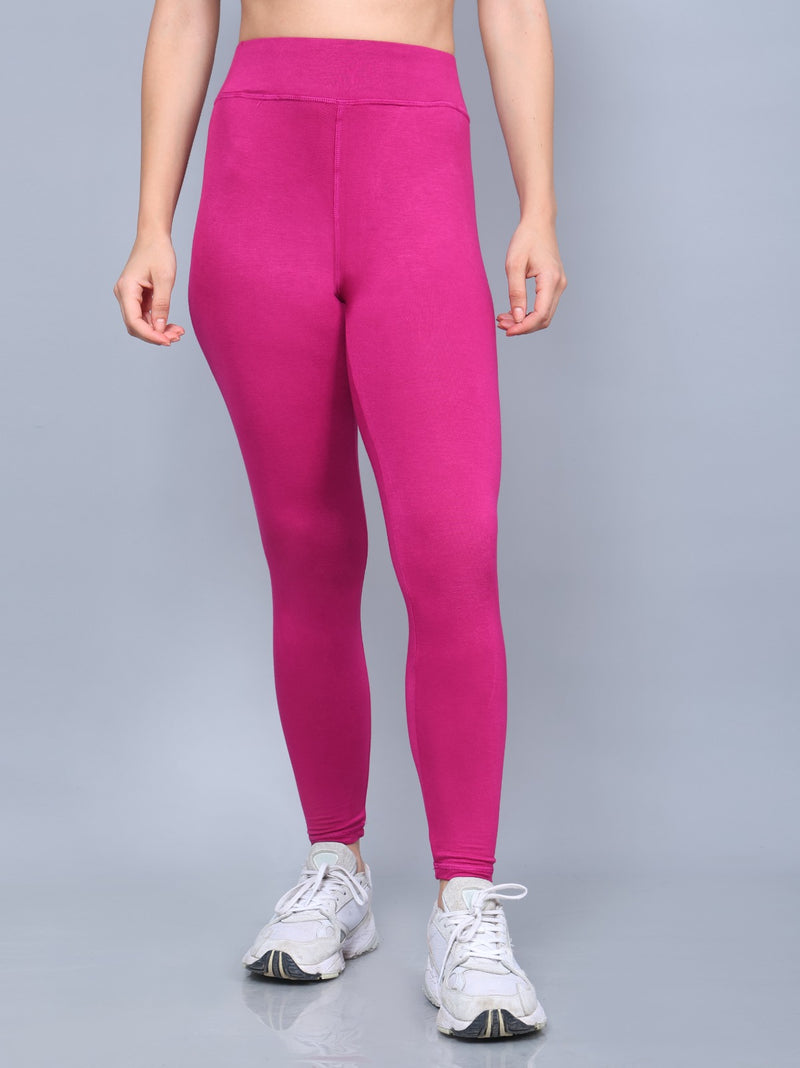 Bamboo Fabric Yoga Pant | Fuchsia |  Super Comfortable, Ultrasoft, Anti Bacterial, Moisture Wicking | Clean