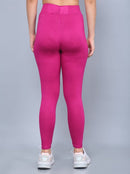 Bamboo Fabric Yoga Pant | Fuchsia |  Super Comfortable, Ultrasoft, Anti Bacterial, Moisture Wicking | Clean