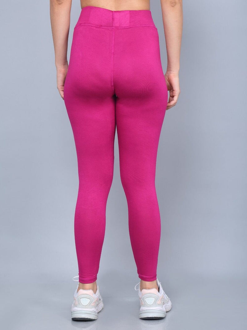 Bamboo Fabric Yoga Pant | Fuchsia |  Super Comfortable, Ultrasoft, Anti Bacterial, Moisture Wicking | Clean