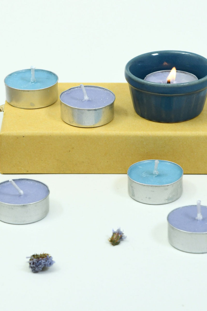 Serenity Essentials | Tealight Candle Set | Festival Sustainable Gifting