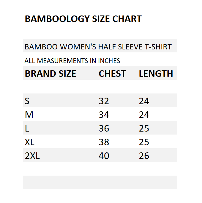Bamboo Women's Round Neck T-Shirt