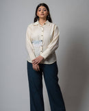 Handcrafted Lafaani Side-Belt Shirt