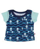 Organic Squishy Tshirt and Diaper Cover Set