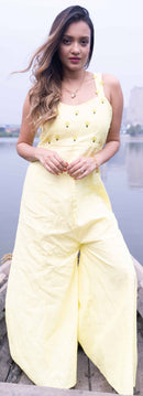 Sunset Rose Handcrafted Jumpsuit