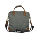Jaggery Outback and Beyond Director's Bag in Olive Green & Brown [13" laptop bag]