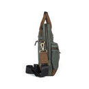 Jaggery Outback and Beyond Pilot's Everyday Bag in Olive Green & Nubuck [13" Laptop Bag]
