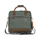 Jaggery Outback and Beyond Pilot's Everyday Bag in Olive Green & Nubuck [13" Laptop Bag]