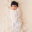 Organic Rainbow Swaddle Bag