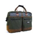 Jaggery Outback and Beyond Hustler's Everyday Bag (L) in Olive Green & Nubuck [15" Laptop Bag]