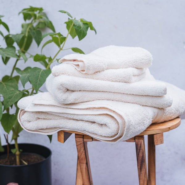 Organic Natural Bath Towel Set
