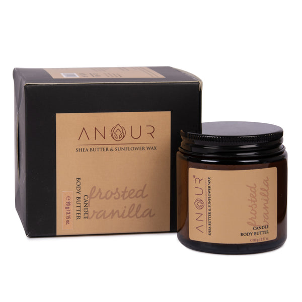 Anour Frosted Vanilla (Candle Cum Body Butter)
