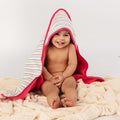 Organic Baby Girl Hooded Blanket