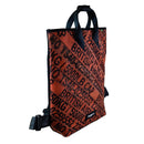 Jaggery Serially Circular Day Tripper Backpack 14" in Ex-British Cargo Belts and Rescued Car Seat Belts