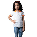 Organic Pearl Polo Tshirt with Half Sleeves