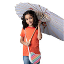 Organic Tangarine Playtime Tshirt with Half Sleeves