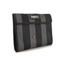Jaggery Noir Life Organizer in Grey & Black Seat Belt [iPad Mini & A5 Diary case]