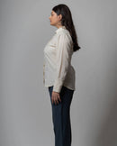Handcrafted Lafaani Side-Belt Shirt