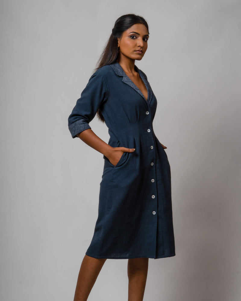 Handcrafted Lafaani Button Down Dress