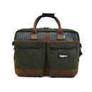 Jaggery Outback and Beyond Hustler's Everyday Bag (L) in Olive Green & Nubuck [15" Laptop Bag]