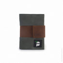 Jaggery Outback and Beyond New York Passport Jacket in Olive Green & Brown